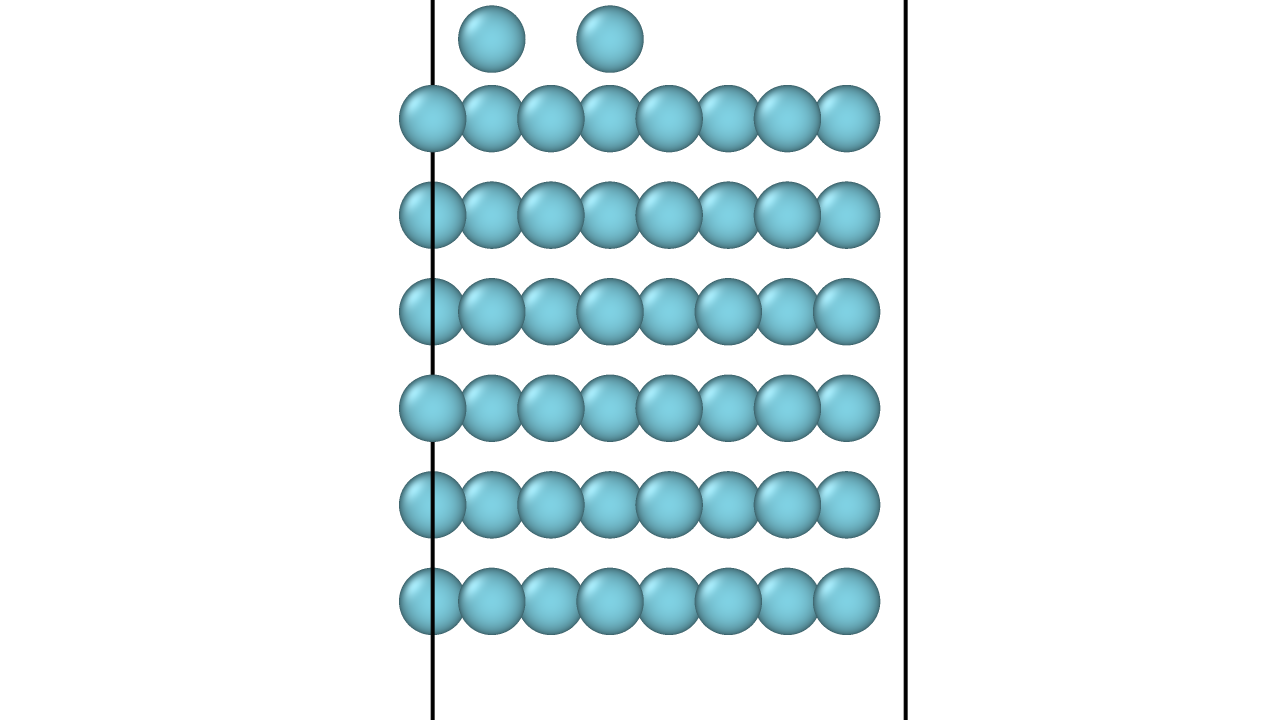 Visualization of argon dimer on fcc(111) surface