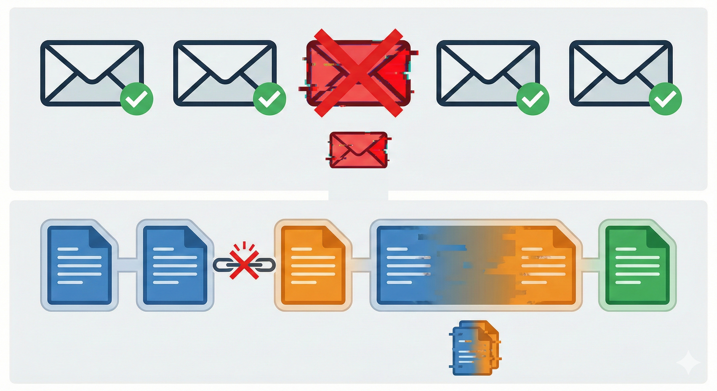 Diagram comparing classification errors vs sequence segmentation errors