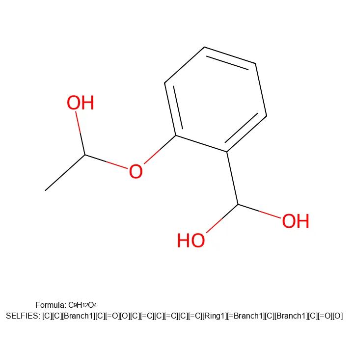 Aspirin from SELFIES